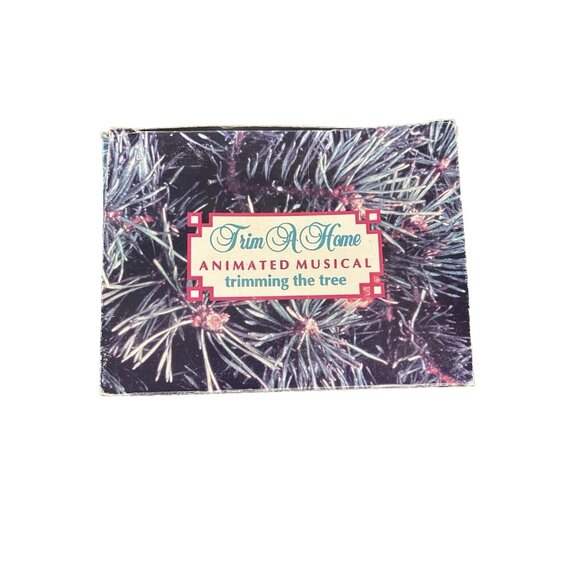 Trim A Home Trimming the Tree Animated Musical Christmas Decoration with box - Picture 1 of 4